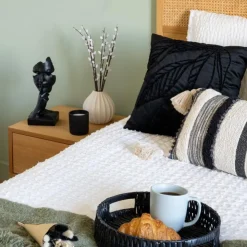 Clearance HOME COLLECTION Parure aurore 240x220+2 taie