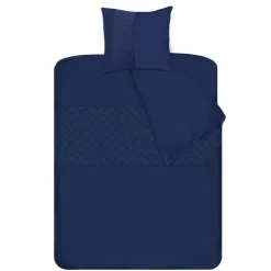 Hot SIMPLY Parure pinsonic 140x200 bleu