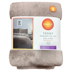 Hot SIMPLY COSY Parure teddy 240x220 lin