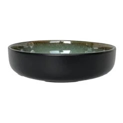 KITCHEN COLLECTION Pasta bol bleu/vert bord noir