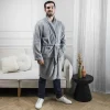 Clearance Peignoir fleece homme