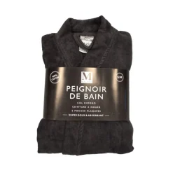 Outlet Peignoir velours eponge s/m ant