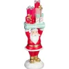 Best Pere noel avec cadeaux h25cm