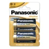 New PANASONIC Pile lr20 alcaline x2