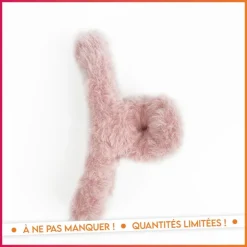 Outlet GRIP & GLAM Pince cheveux fluffy creme