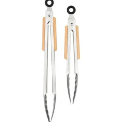 Clearance URBANIST Pinces acier inoxydable + bois