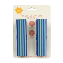Discount SIMPLY SUMMER Pinces serviettes de plage