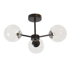 Sale THE LIGHTING CO Plafonnier stockholm noir