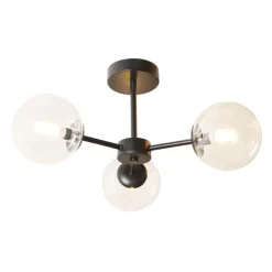 Sale THE LIGHTING CO Plafonnier stockholm noir