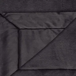 Clearance JAPANDI Plaid aspen 130x160cm noir