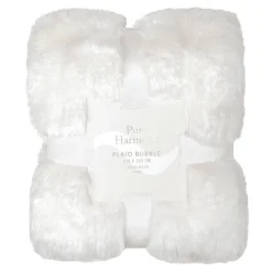 Discount PURE HARMONY Plaid bubble creme 130x160cm