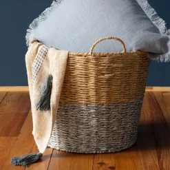 Online Plaid coton pompons 130x160cm