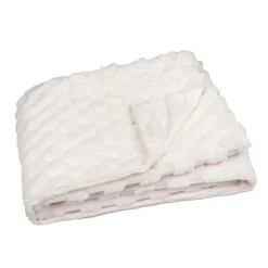 Hot PURE HARMONY Plaid courchevel 130x160cm creme