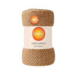 Best SIMPLY COSY Plaid flanelle 125x150cm