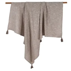 Online Plaid india 130x170cm creme