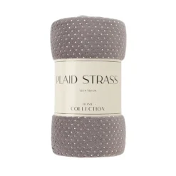 Discount HOME COLLECTION Plaid strass 125x150cm