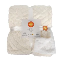 Online SIMPLY COSY Plaid teddy sherpa 180x230cm nat