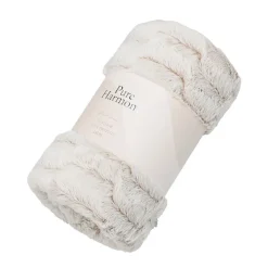 Discount PURE HARMONY Plaid tromso creme 130x160cm