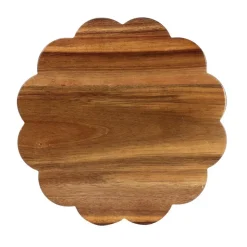 Hot KITCHEN COLLECTION Planche fleur en acacia 30cm