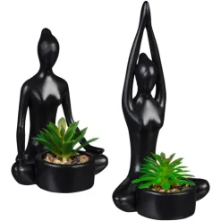 Online FLOURISH Plante statue yoga