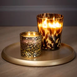 Online TROPICAL PARADISE Plateau bois m or