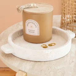 NATURAL HOME Plateau effet pierre s