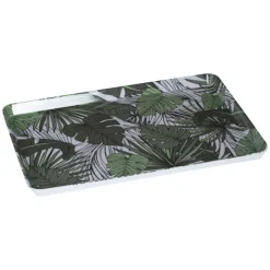 Clearance FIVE Plateau jungle vert/noir 45x30cm
