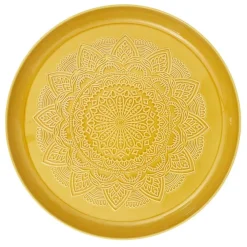 Clearance KITCHEN COLLECTION ORIENTAL Plateau metal d41.5cm