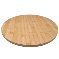 Best THE ORGANIZED KITCHEN Plateau tournant bambou d40