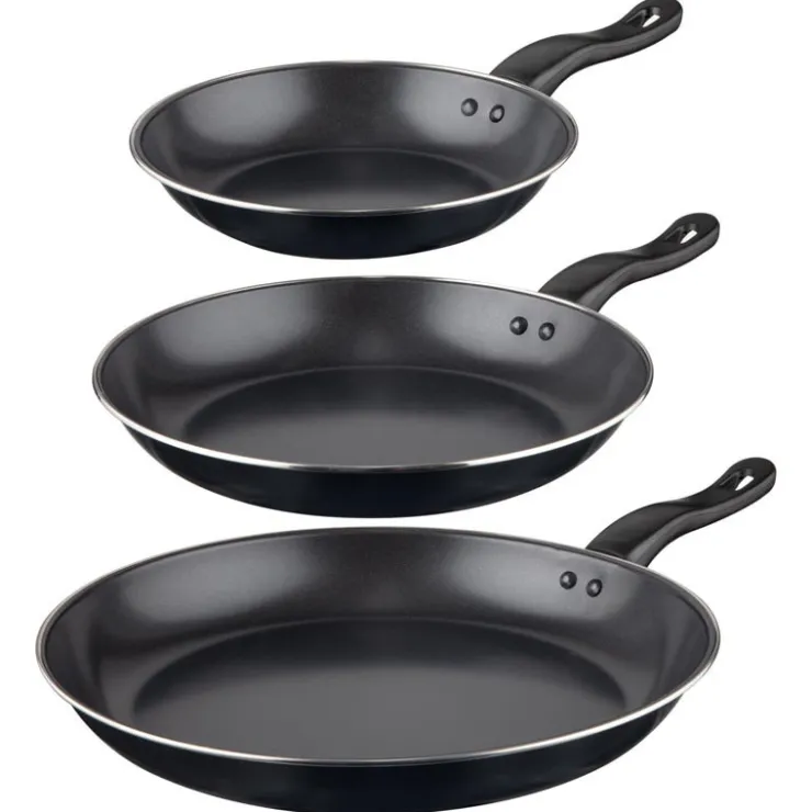 SIMPLY Poeles d20/25/30cm x3