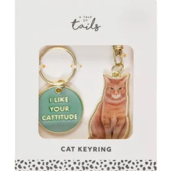 Discount Porte cle effigie chat- gift box