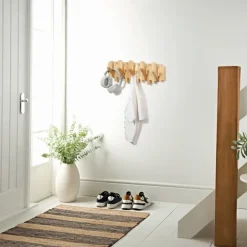 Hot HOME COLLECTION Porte manteaux irregulier bois c
