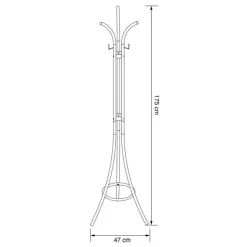 Online SPACEWAYS Porte manteaux metal creme