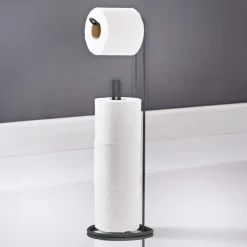 Sale SIMPLY Porte papier toilette gris