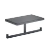 New ORGANIZED BATHROOM Porte papier wc double+tablette