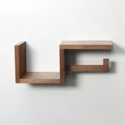 Discount ORGANIZED BATHROOM Porte rouleau bois deco