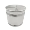 Online THE ORGANIZED KITCHEN Pot a ustensiles inox vintage