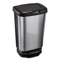 Hot Poubelle pedale jive 40l carbone