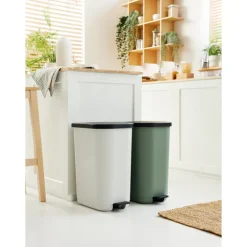 Discount ROTHO Poubelle ribo 40l blanc casse