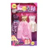 Clearance Poupee mannequin 3 tenues