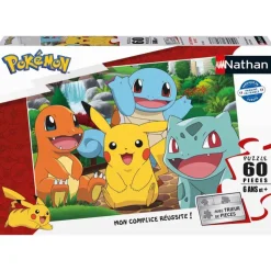 Sale Puzzle pokemon au parc 60p