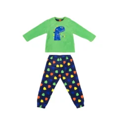 Outlet Pyjama garcon polaire dinosaure