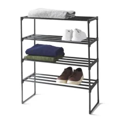 Online HOME ESSENTIALS Rack a chaussures 4 niveaux