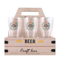 Hot Rack et 6 verres a biere