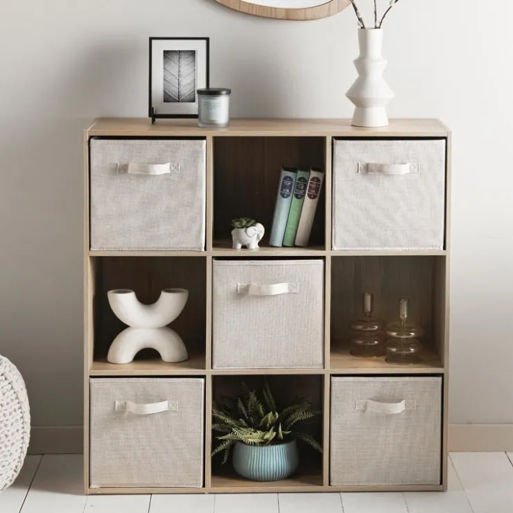 SIMPLY Rangement 9 cubes/5 panieres