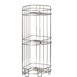 Outlet ORGANIZED BATHROOM Rangement d'angle 3 niveaux