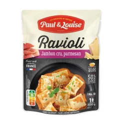 Hot Ravioli jambon cru parmesan 300g