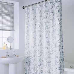 Discount ORGANIZED BATHROOM Rideau de douche bambou