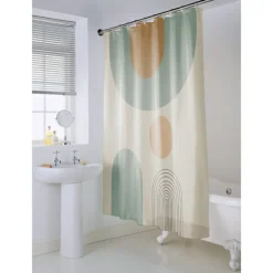 Sale BATHROOM COLLECTION Rideau de douche geo