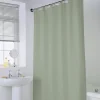 Best SIMPLY Rideau de douche polyester vert